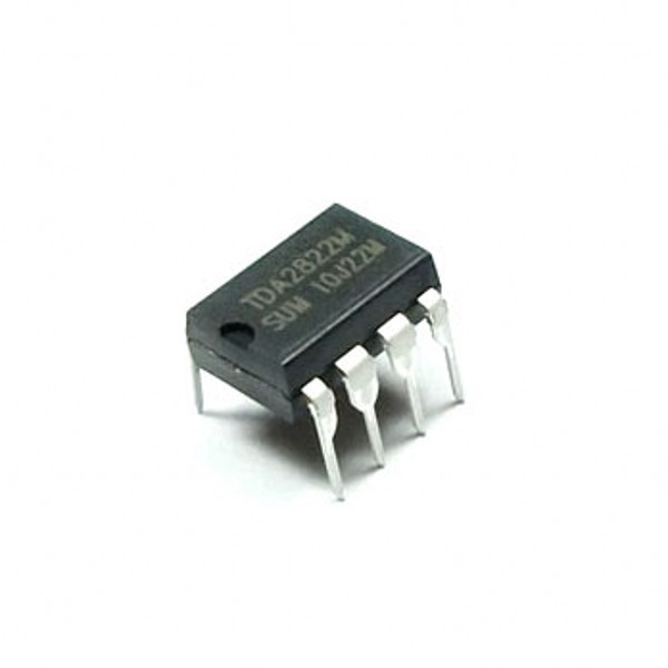 TDA2822 Dual Low Voltage Power Amplifier DIP 8 Hacktronics