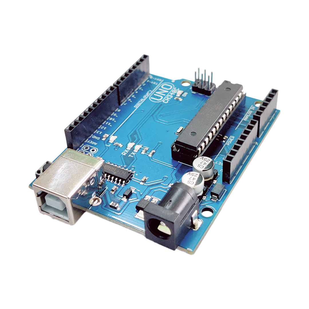 Arduino UNO R3 Compatible based on CH340C and DIP ATMega328P - Hacktronics