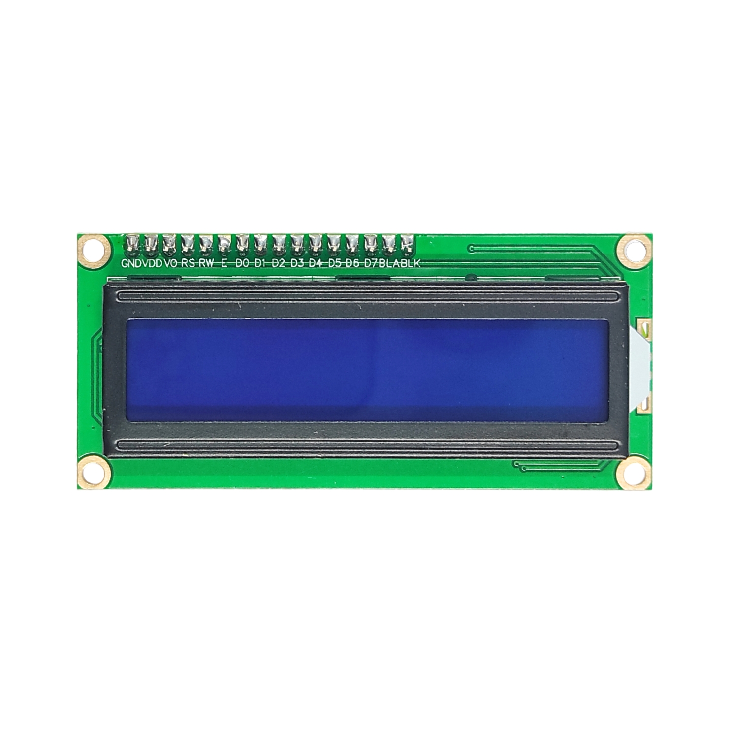 16x02 Blue Color I2C LCD Display Module - Hacktronics