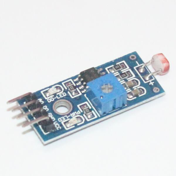 4 Pin Photosensitive Light Detector LDR Photoresistor Module Hacktronics
