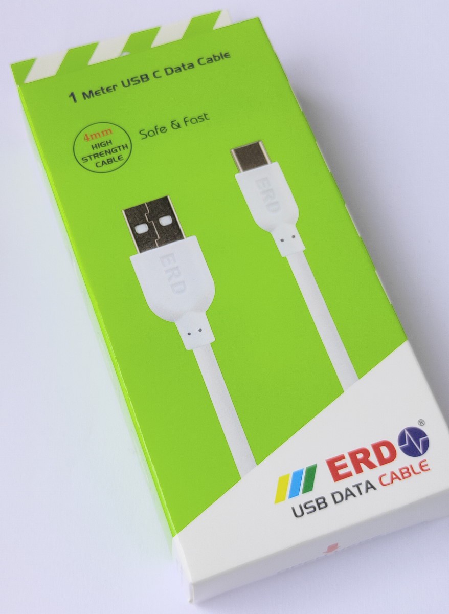 ERD USB Type A Male Cable to Type C Male USB Cable Hacktronics