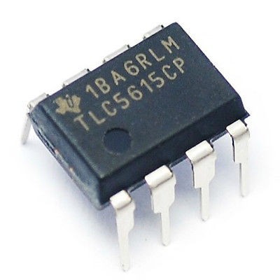 TLC5615CP TCL5615 Programmable Dual 10-Bit Digital-to-Analog Converters ...