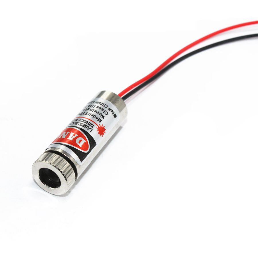 5mW Laser Red Cross Line Laser Module Hacktronics