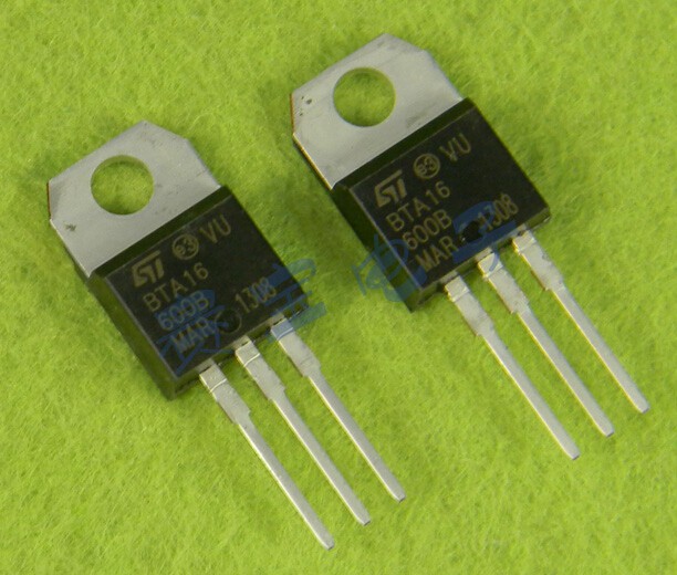 Triac Bta16-600Sw To-220 16A/600V 10Db/Tételek Új Raktáron - Foto 3