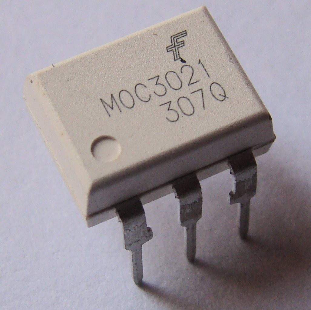 MOC3021 NonZero Crossing Triac Driver Optocoupler Hacktronics
