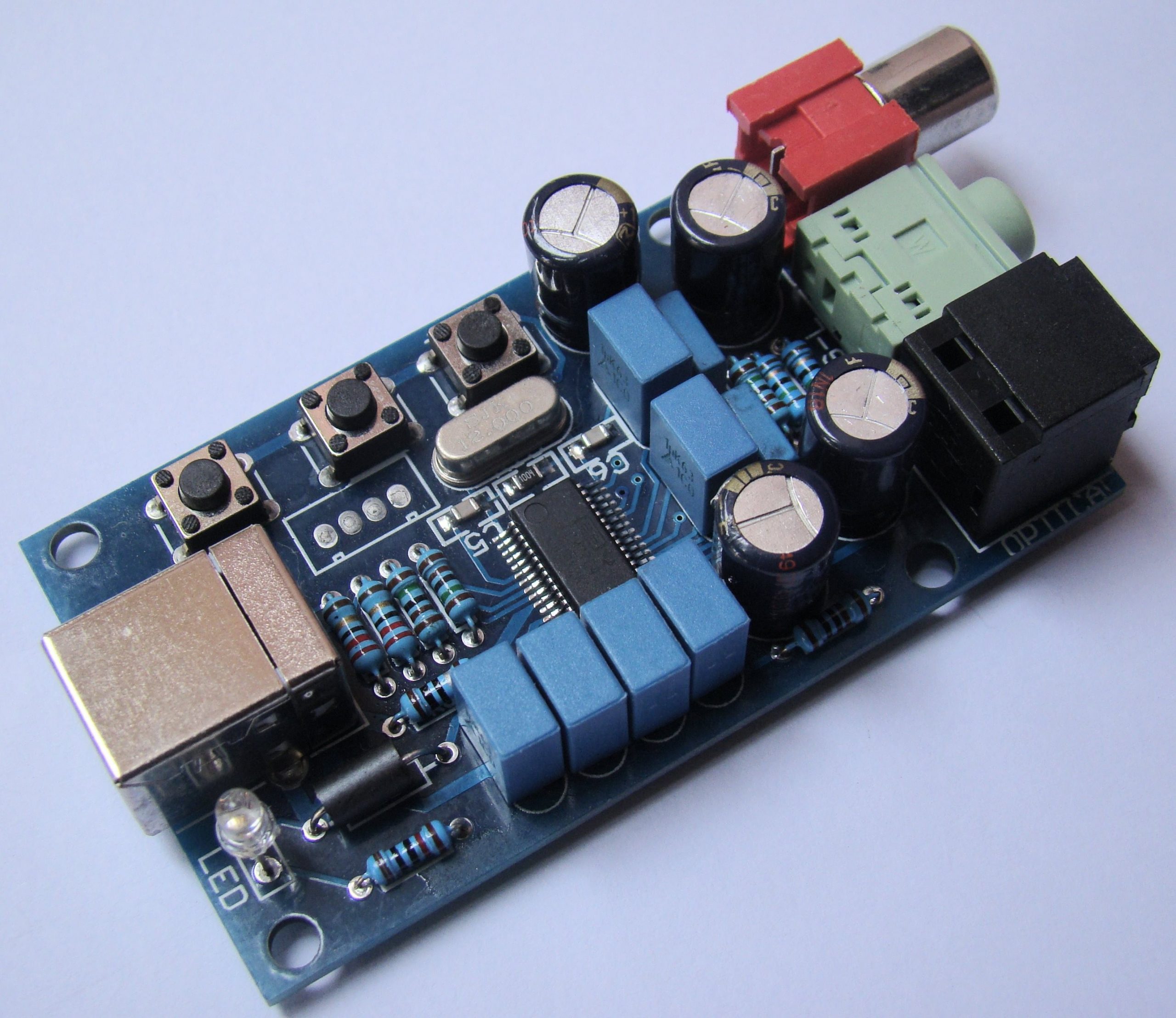 PCM2704 USB DAC Decoder Sound Card with Volume Control