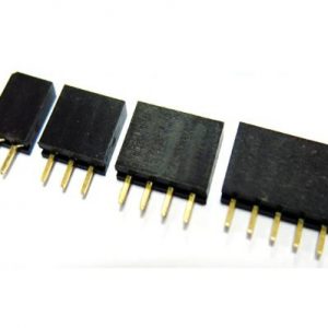 Single Row 2.54mm Straight Female Headers