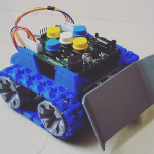CodeYaan – Modular SMARS Track-Based DIY Robot with Stepper Precision, Button Programming & IR Remote Control